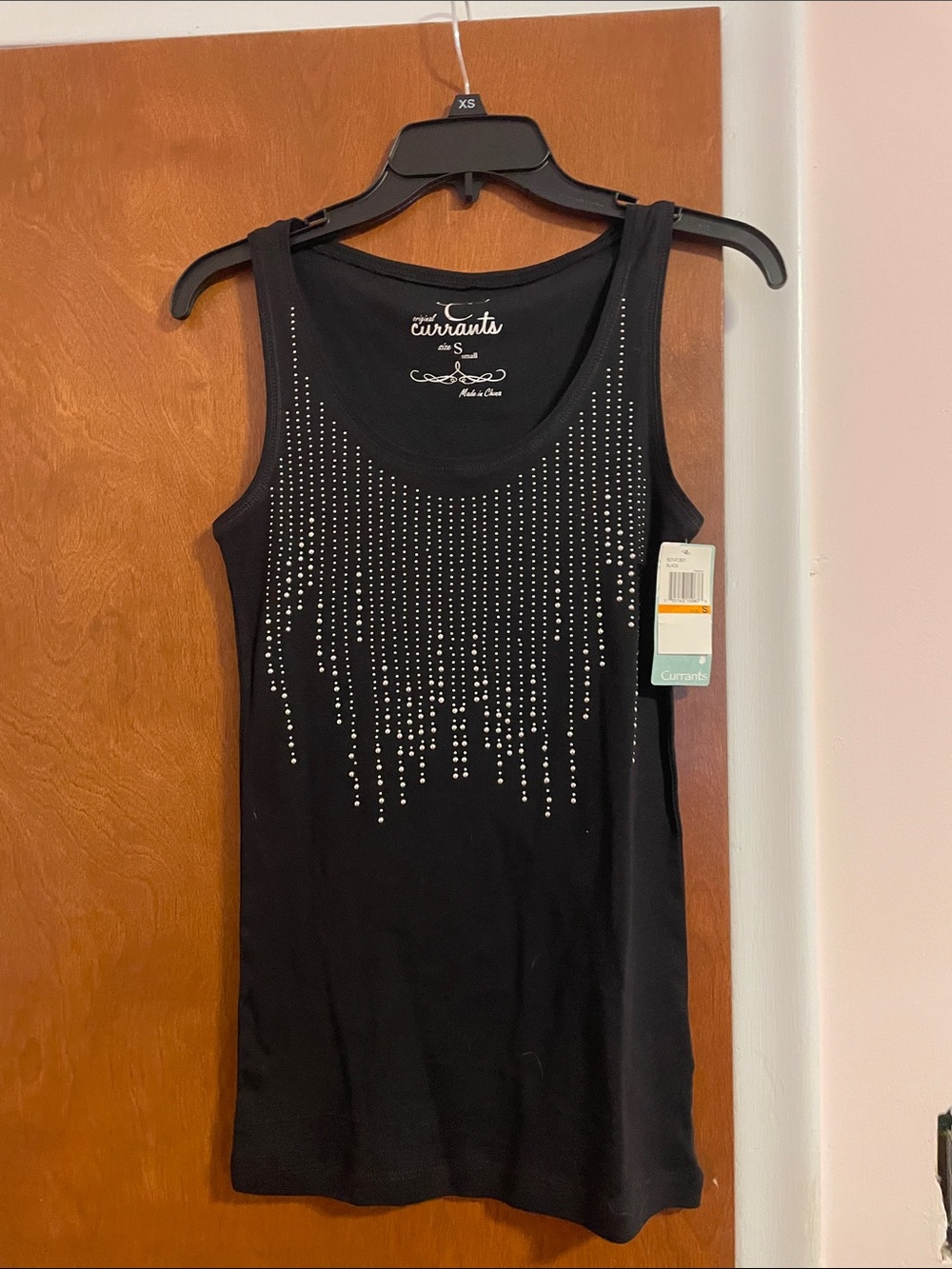 Sequin tank top